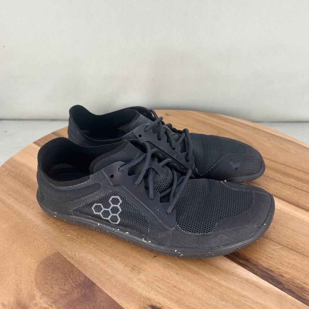 Vivobarefoot Primus Lite III Womens Black Minimalist Shoes Size 6 / 36 Barefoot